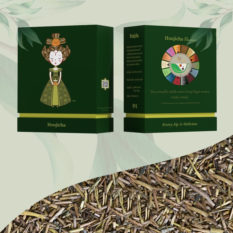 Houjicha tea image